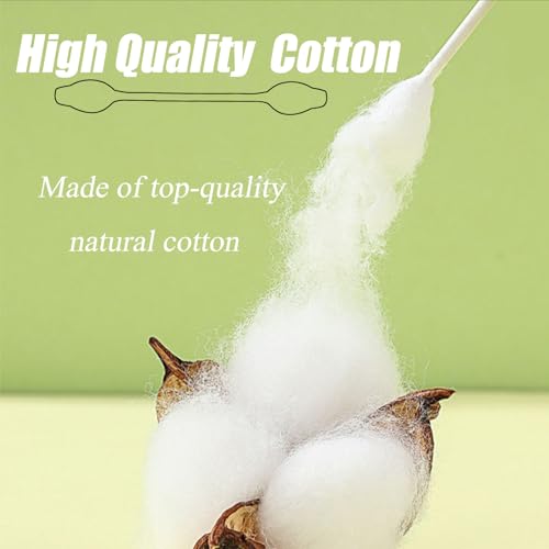 Baby Safety Cotton Swabs with Large Tips for Newborn Ear Care - 160 Pack