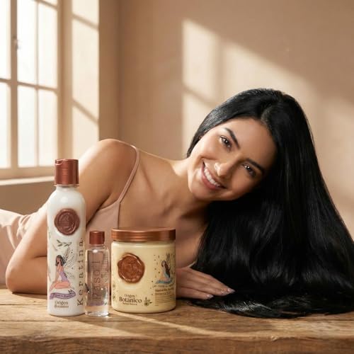 Hair Smoothing Kit with Keratin Treatment & SOS Mask 650ml