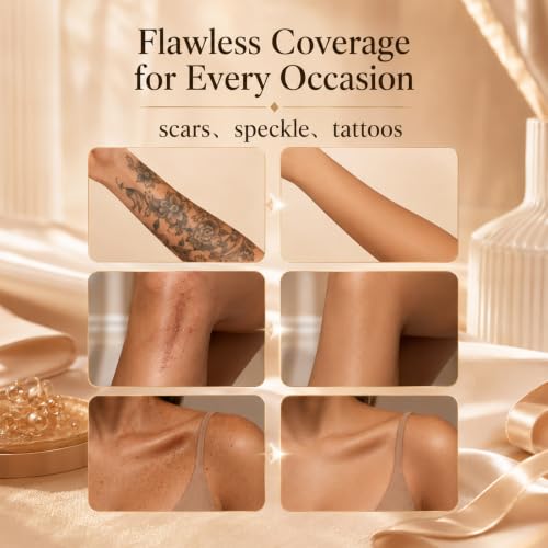 Waterproof Body Makeup Foundation - Long Lasting Coverage