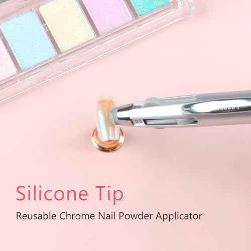 ANGNYA Dotting Tool Nail Art, 5-IN-1 Ballpoint Pen Design Nail Dotting Tool for Painting with Size Marking and Pressing Head, Nail Tools for Nail Art