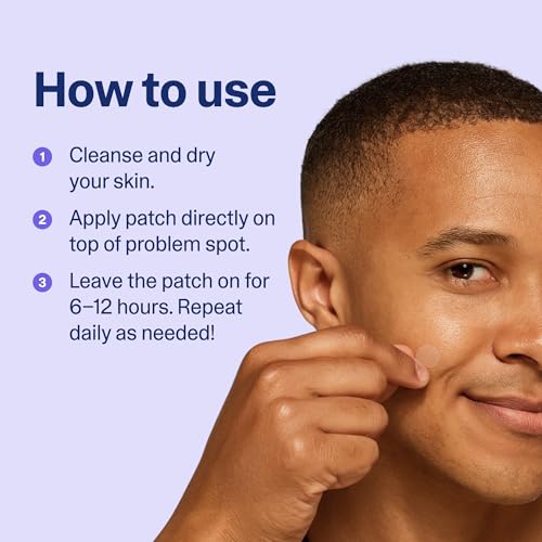 Curology Emergency Spot Pimple Patches for Face, Hydrocolloid Pimple Patches Fast-Acting, 80 Count