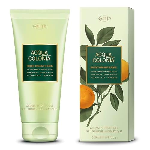 4711 Acqua Colonia Blood Orange and Basil by Muelhens for Unisex - 6.8 oz Shower Gel