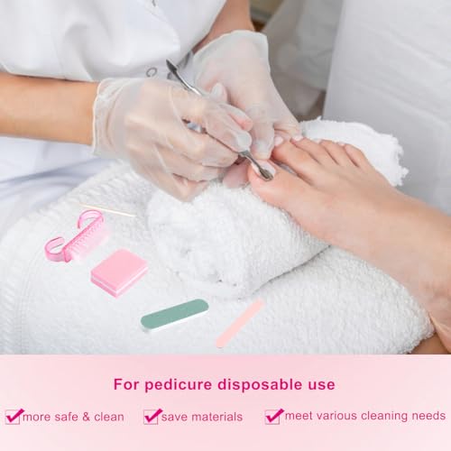 Disposable Manicure Kit - 10 Individually Packed Nail Sets