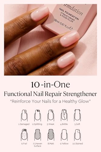 Nail Strengthener Polish 18ml | Peach Pink Jelly