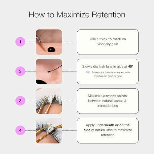 Curacoro Promade Mix 750 Fans - Handmade Volume Eyelashes, Multi Selections From 5D To 12D, C CC D Curl, Thickness 0.03~0.1 mm, 9-18mm Length, Long Lasting & Easy Application (12D 0.03 D, 11-12-13mm)