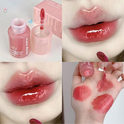 Jelly Lip Gloss Set (4pcs) - Moisturizing & Plumping