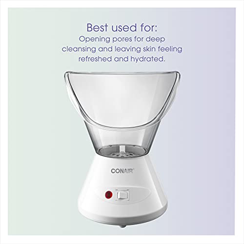 Conair True Glow Facial Steamer - Moisturizing Mist Face Sauna