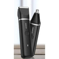 Bikini Trimmer for Women Pubic Hair: 2 in 1 Electric Razors for Women - IPX7 Waterproof Lady Shaver for Travel & Home Use (Black-Silver)
