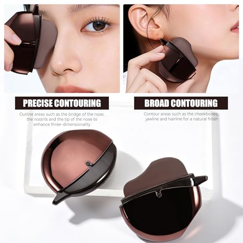 Hoof-Shaped Contour Stick - Cool-Toned Matte Cream