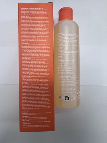 Modelones Acetone Gel Nail Polish Remover with Jojoba Oil, Lemon - 8 fl oz