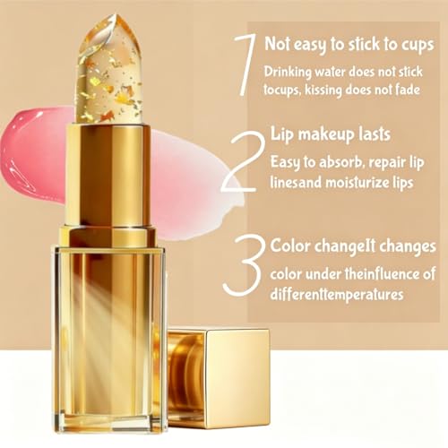 Adaptive Color-Changing Lipstick | pH Moisturizing Formula