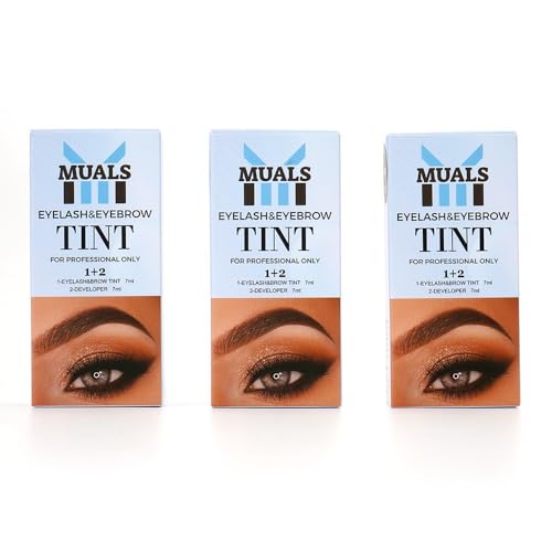 MUALS 2-in-1 Eyelash & Eyebrow Tint Kit