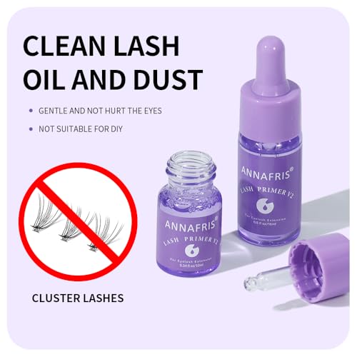 Lash Primer for Eyelash Extensions - Removes Oils & Proteins