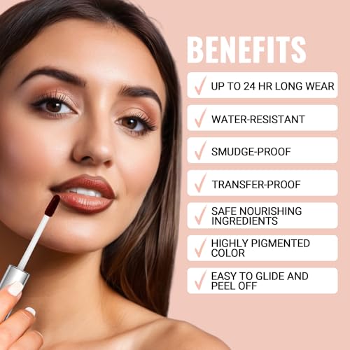 iMethod Nude Pink Peel Off Lip Stain – Waterproof, Long Lasting