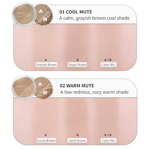 ABOUT TONE Blur Powder Shading Dual-Tone Contour Palette