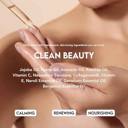 Advanced Night Serum ? 1% Squalane for Deep Hydration & Skin Repair, Overnight Recovery for Fine Lines & Dryness, Lightweight, Fast-Absorbing Formula - 1 oz