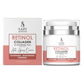 Sapi Anito Retinol Face Cream ? Night Moisturizer with Collagen, Niacinamide, Vitamin C & Hyaluronic Acid ? Hydrating Retinol Cream for Smooth-Looking Skin, Face & Neck, 1.7 oz