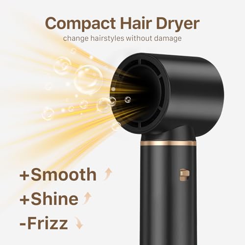 5 in 1 Hot Air Brush Styler Set - 800W Hair Dryer Comb