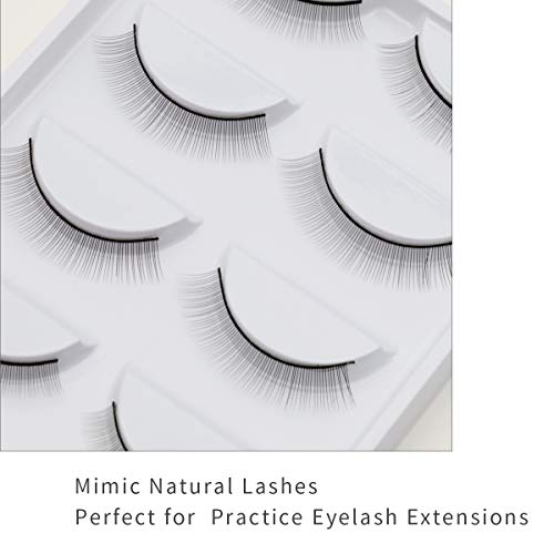 30 Pairs Practice Lash Extensions Training Strips 8mm
