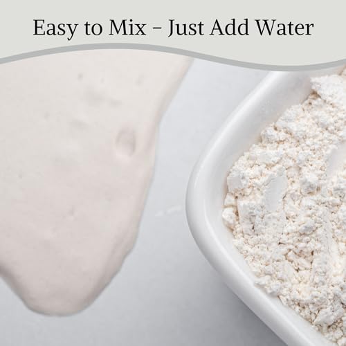 Bare Essentials Living - White Kaolin Clay Powder (5 lb) 100% Natural White Powdered Clay for Seed Bombs, White Clay Mask, DIY Spa, Soap, Bath Bomb, Deodorant, Can be Used as Kaolin Clay for Gardening