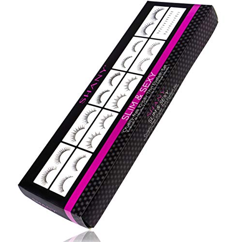 SHANY Reusable Eyelash Extension Set - 10 Styles Thin Collection