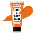 Orange Water-Based Face & Body Paint 70ml Tube