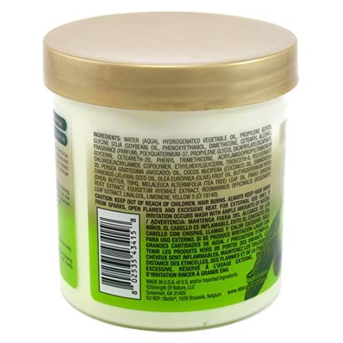African Pride Olive Miracle Conditioner Leave-In 15 Ounce Jar (Pack of 3)