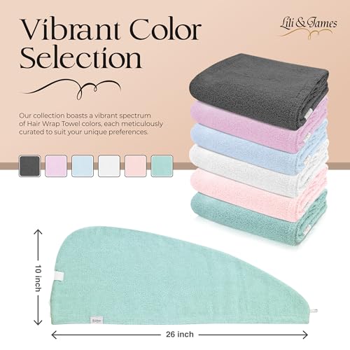 Cotton Hair Towel Wrap for Women – 420 GSM Quick Dry Turban