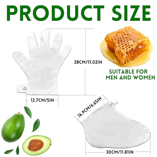 Elitzia Avocado & Honey Hand and Foot Mask Pack - 10 Pcs (5 Gloves, 5 Socks)