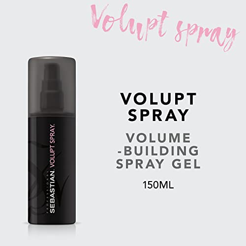 Sebastian Professional Volupt Volume-Building Spray Gel | Volumizing & Soft to Touch Hair Styling | 5.07 fl oz