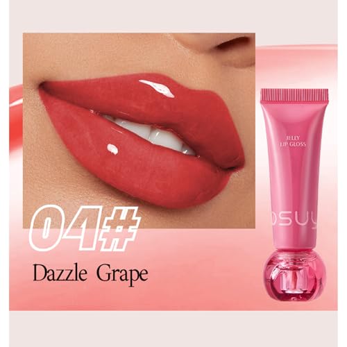 ADMD Jelly Lip Gloss Dazzle Grape - Shimmer Plum