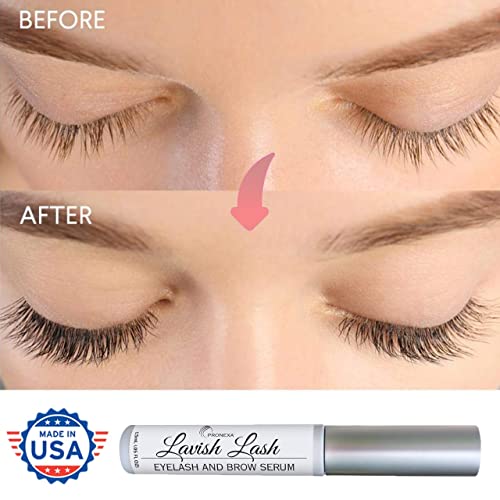 Lavish Lash Eyelash & Brow Growth Serum – 90 Day Supply