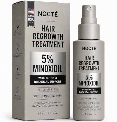 Nocte 5% Minoxidil Hair Regrowth Spray for Men & Women