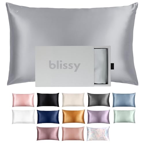 Blissy 22 Momme Mulberry Silk Pillowcase - Hair & Skin Care