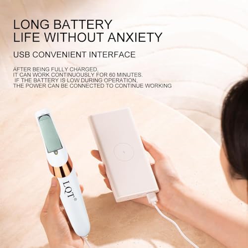 Rechargeable Electric Foot File Callus Remover - At-Home Pedicure Kit