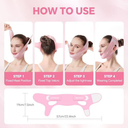 V-Lift Pro Face Lifting Mask - Jawline Contouring Band