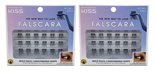 Kiss Falscara Lengthening Wisps Lashes Multi-Pack (2-Pack)