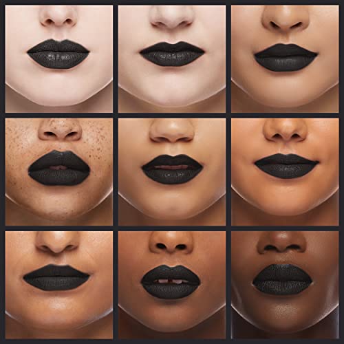 Rimmel Stay Matte Liquid Lip Color, Pitch Black, 0.21 Fl Oz, Pack of 2