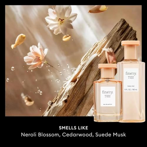 Fine'ry Without (Grace P Skin) Floral Skin Musk EDP for Women - Long-Lasting 60mL Perfume with Neroli & Cedarwood