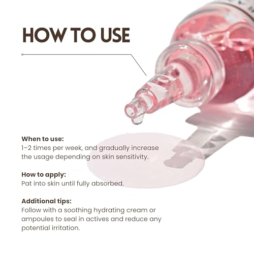 Cicacare Basic Peeling Ampoule ? Gentle Exfoliating & Repair Serum with Lactic Acid, Cica EVs & 9-Peptide Complex ? No-Rub Peeling for Smooth, Radiant, Restored Skin ? 1.2 fl oz (35 mL)