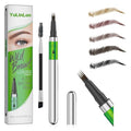 4-Tip Micro-Fork Brow Pen - Waterproof Liquid Eyebrow Liner