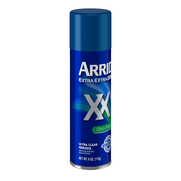 Ultra Clear Anti-Perspirant Deodorant Spray - Maximum Strength, 6 oz (4-Pack)