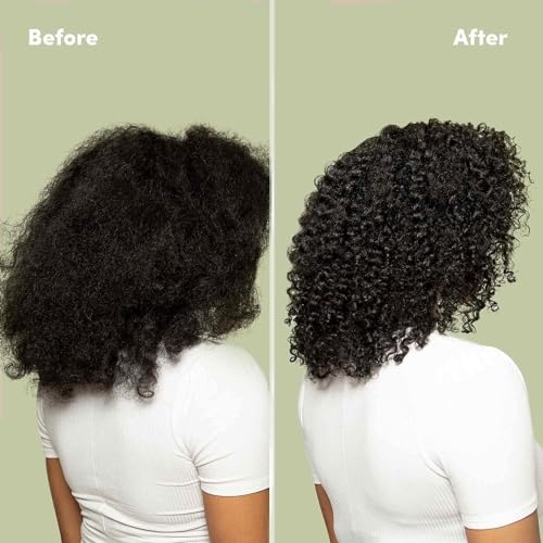 MIZANI True Textures Moroccan Clay Steam Mask - Deeply Conditions & Nourishes With Coconut Oil, For Curly Hair