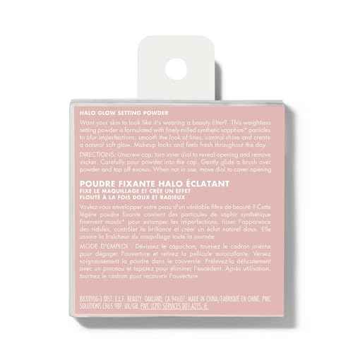 e.l.f. Halo Glow Soft Focus Setting Powder, Silky Setting Powder For Creating Soft Glow Without Shine, Smooths Pores & Lines, Light