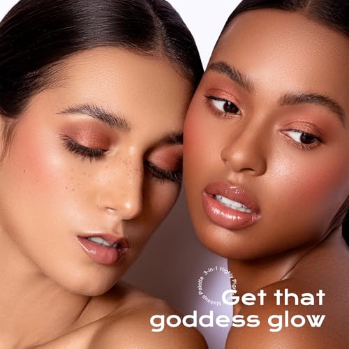 Color Nymph 3-in-1 Contour Palette with Brush & Mirror