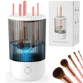 Electric Makeup Brush Cleaner Machine with Timer & Airflow - Rechargeable & Portable