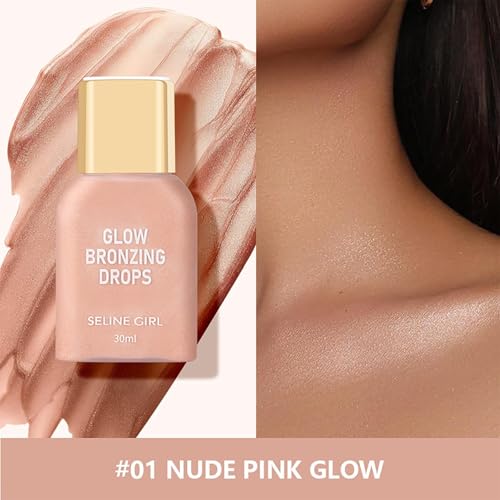 Body Highlighter Glotion Glow Luminizer - Waterproof Nude Pink