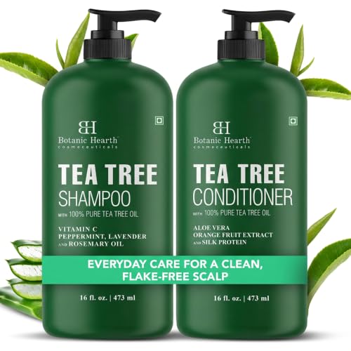Tea Tree Shampoo and Conditioner Set - 16 fl oz Duo