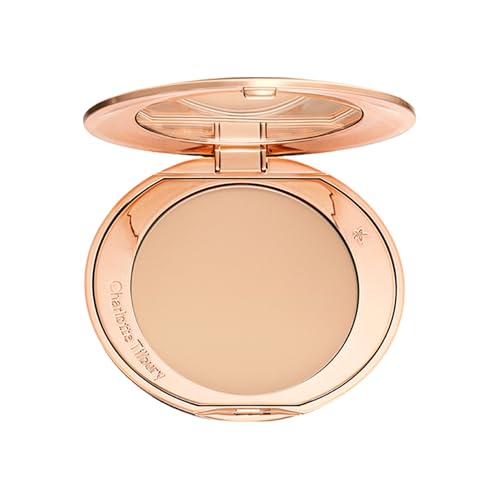 Charlotte Tilbury Airbrush Flawless Finish Setting Powder Medium 2 - Pore-Blurring Face Makeup