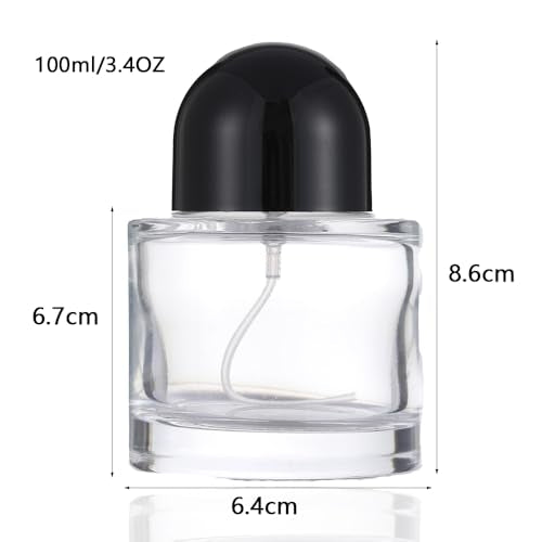 Refillable 100ml Glass Spray Bottle for Cosmetics & Perfume